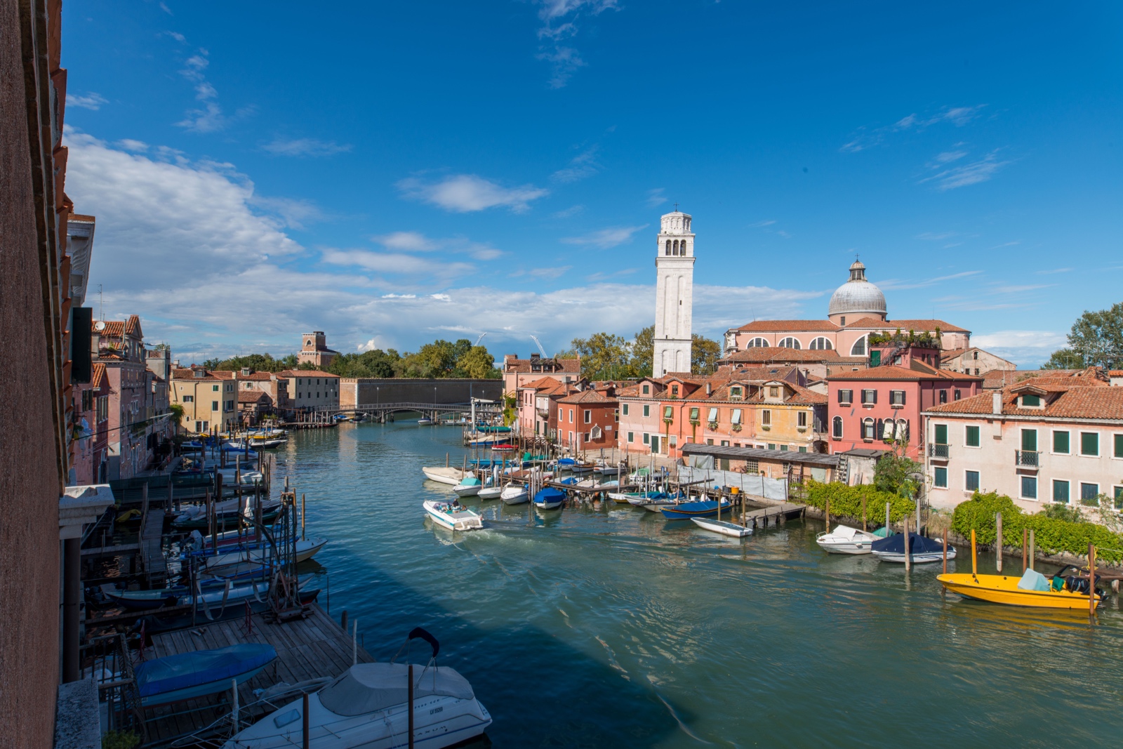 Venedig, Blick aus dem Hotelzimmer