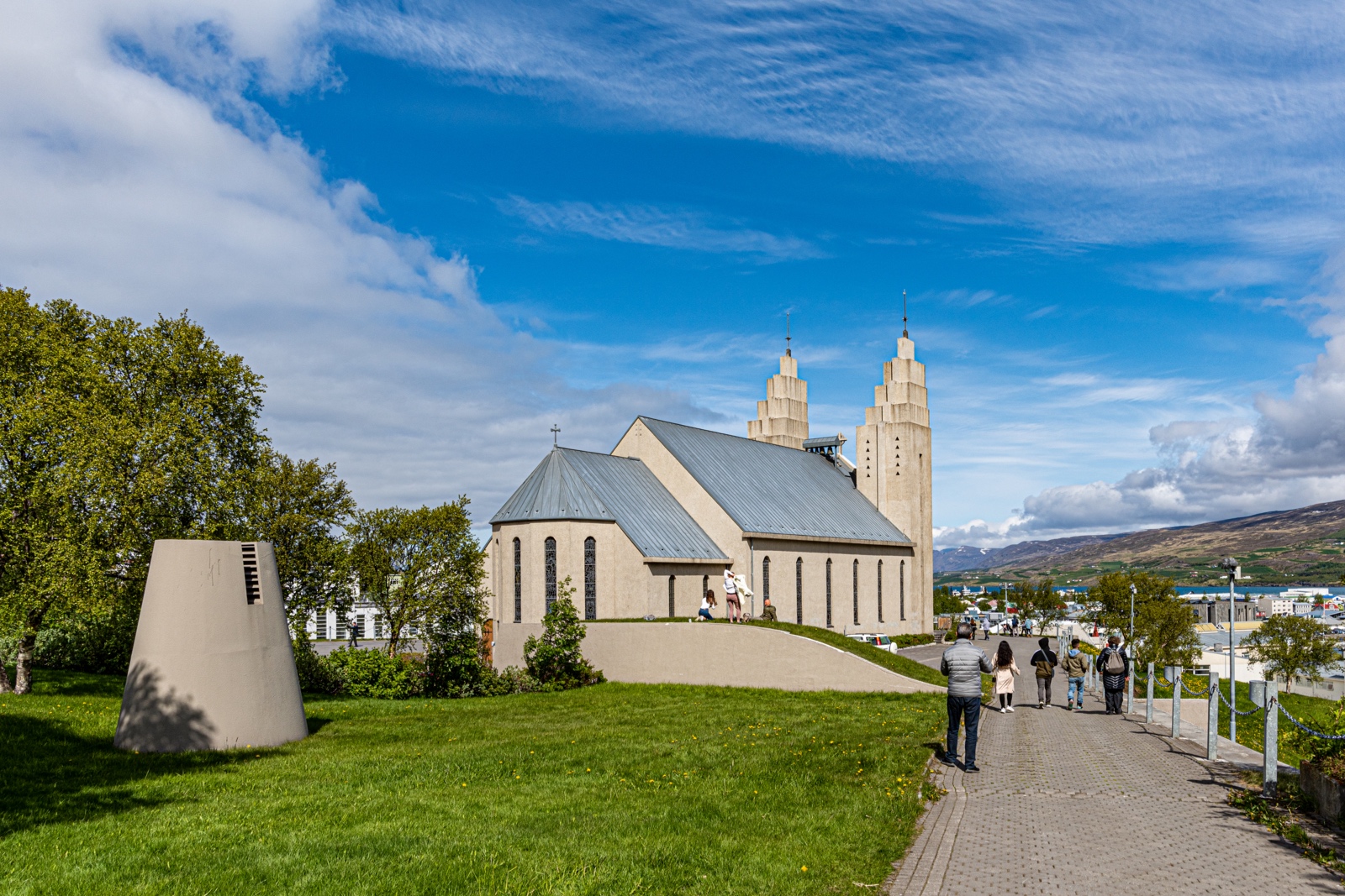 Akureyrarkirkja in Akureyri, Island