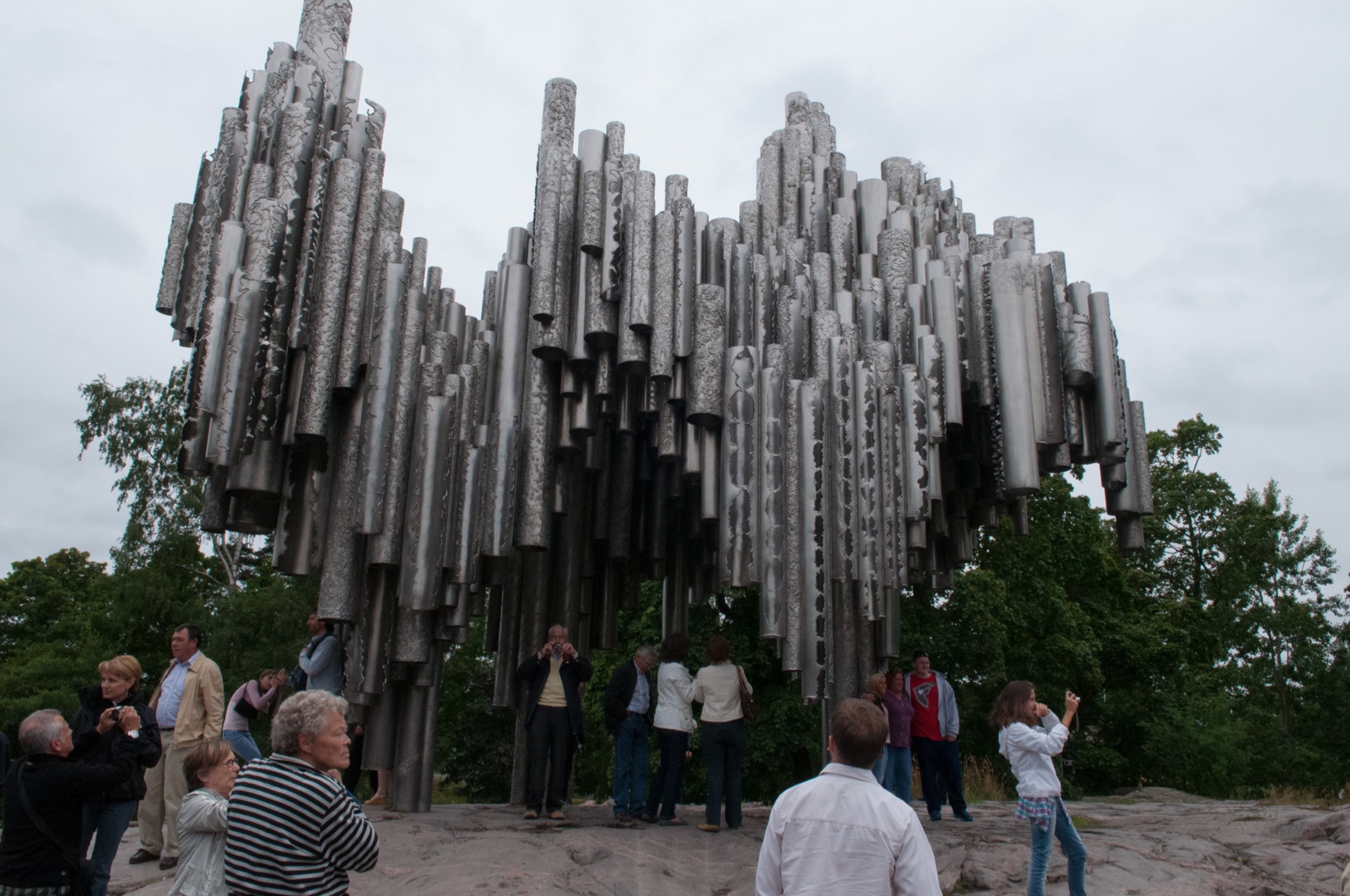 Jean Sibelius Denkmal in Helsinki