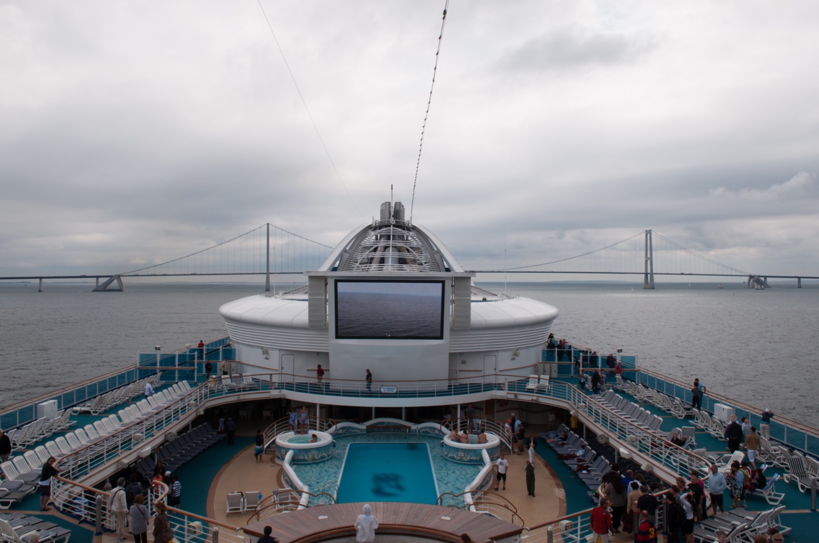 Öresundbrücke zwischen Schweden und Dänemark