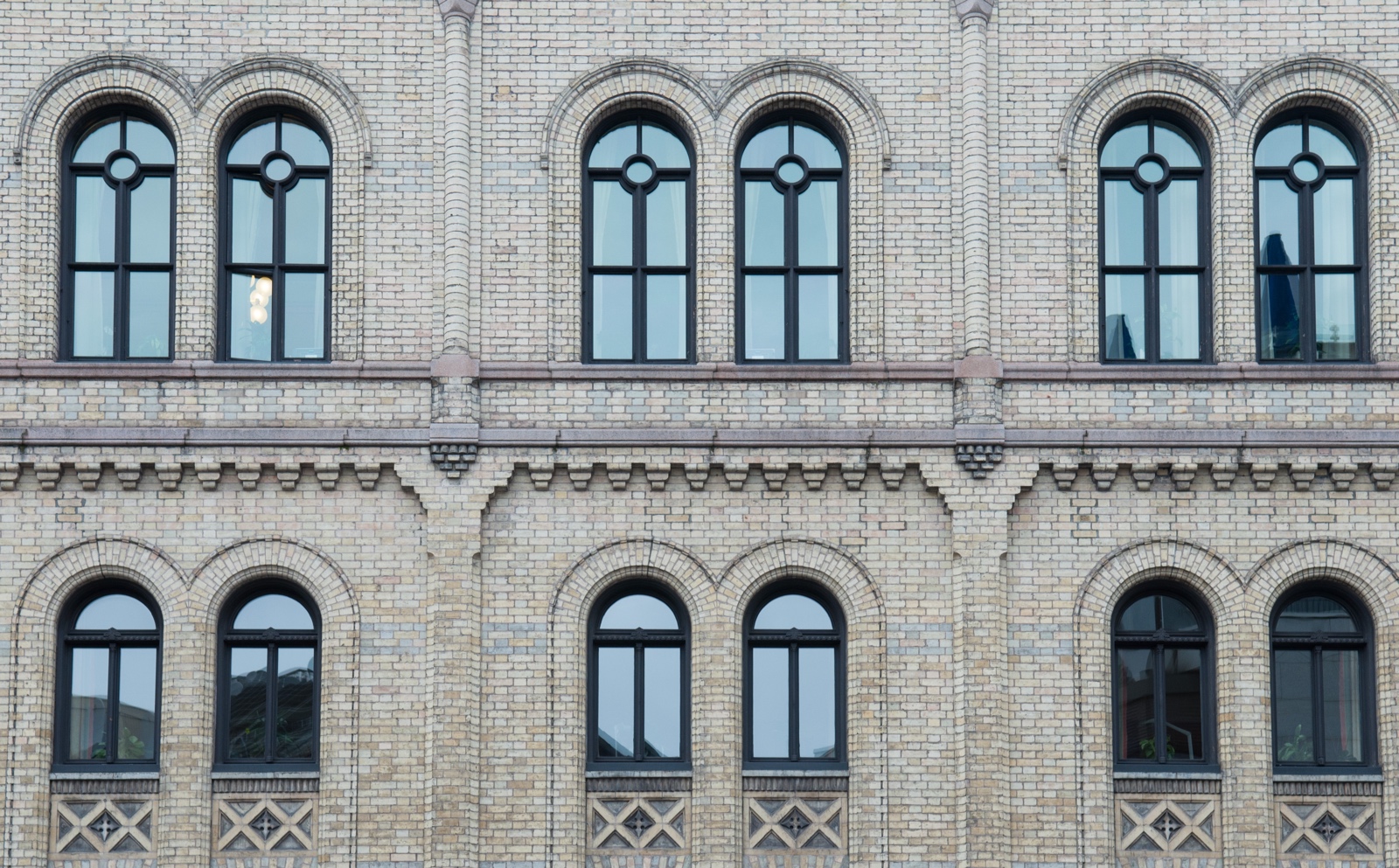 Schöne Fassade in Oslo