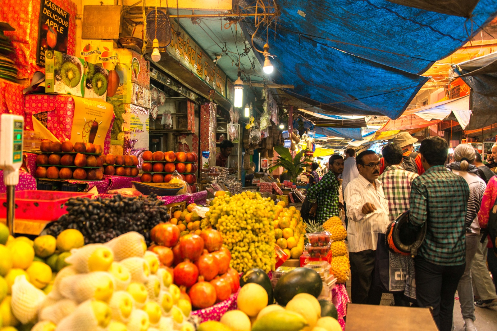 Markt in Mysore - Früchte