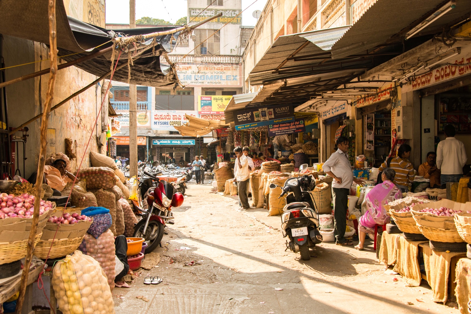 Mysore - Marktstrasse