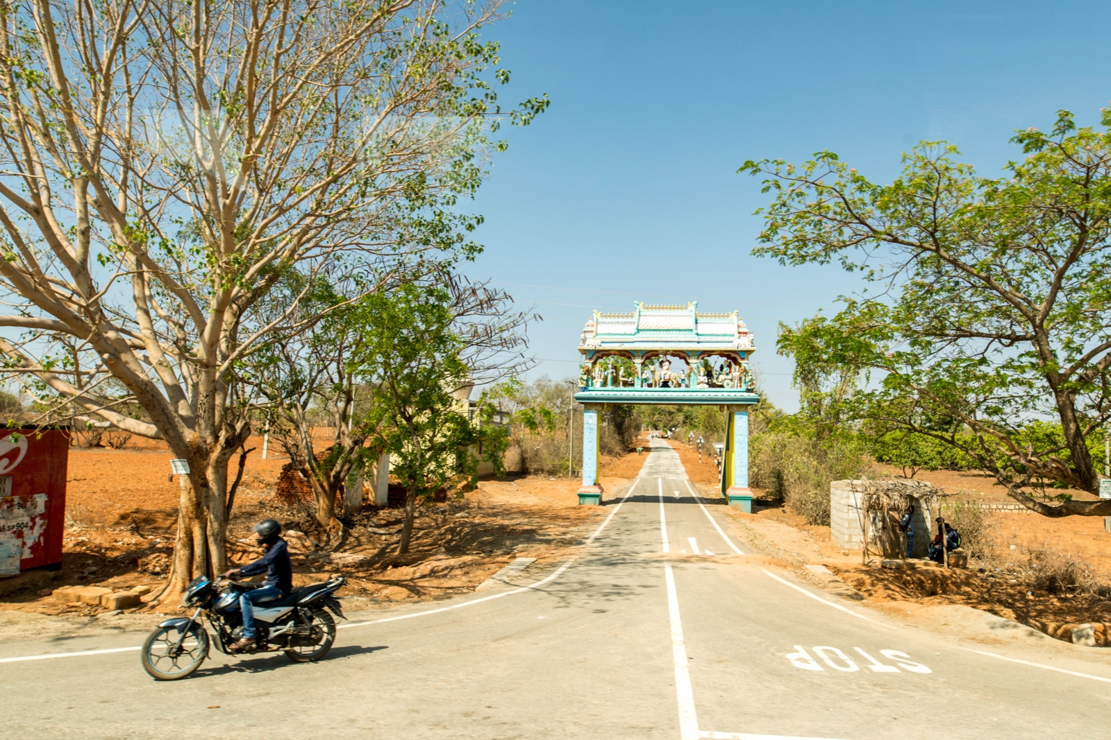 Unterwegs zum nächsten Tempel