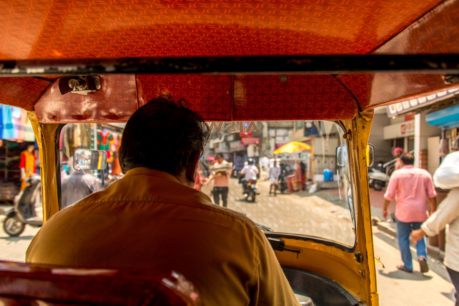 Im Tuctuc durch Kochi