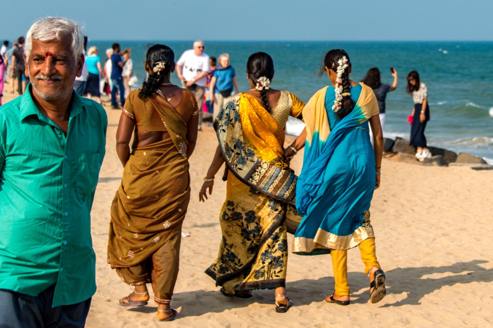 In Chennai am Strand